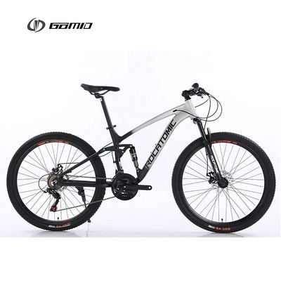 Scheibenbremse und SHIMANO TZ500-7 Freiradfahrräder GOMID Soft Tail Mountainbike Vierlink Bisiklet Vollfahrrad