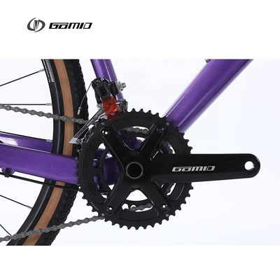 GOMID Custom Road Touring Bicycle Gravel Bike Roadbike с касеткой SHIMANO CS-HG500-10 и рулевым рулем из сплава Gravel Drop