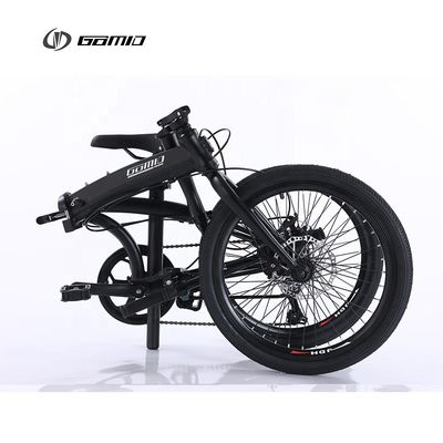 GOMID 20 Zoll SHIMANO-Kit-Gang-Rad Aluminiumlegierung Klapprad Stadtrad bisiklet kundenspezifisches Klapprad für einfache Lagerung