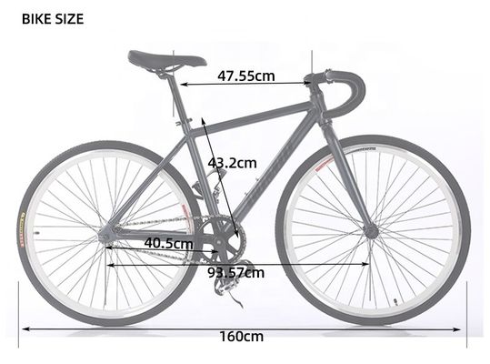Flip Flop Hub Gear Cycle voor racen en Custom GOMID Custom Aluminium Alloy Bisiklet Single Speed Fixed Gear Bike