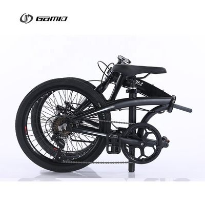 Rahmen Typ Harter Rahmen Nicht hinteren Dämpfer GOMID 20 Zoll Aluminiumlegierung Klapp-Stadtrad mit SHIMANO Kit Gear Cycle