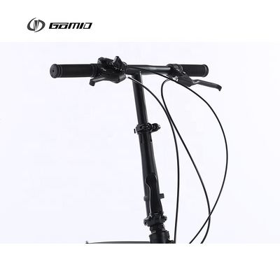 Rahmen Typ Harter Rahmen Nicht hinteren Dämpfer GOMID 20 Zoll Aluminiumlegierung Klapp-Stadtrad mit SHIMANO Kit Gear Cycle