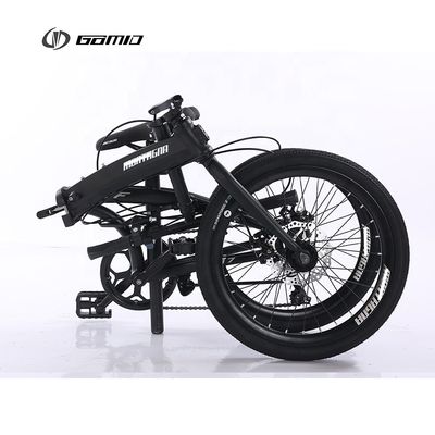 Custom Bisiklet GOMID 20 Zoll Aluminiumlegierung Klapprad mit SHIMANO Kit und Scheibenbremse