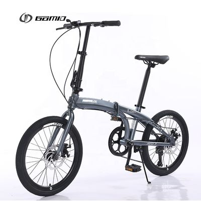 GOMID 20 Zoll Klappfahrrad Custom Klappfahrrad mit SHIMANO TZ31 Hinterhälter und 120 kg Ladekapazität Bikiklet