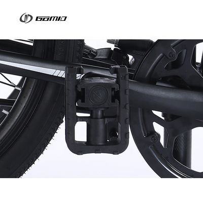 GOMID 20 Zoll Klappfahrrad Custom Klappfahrrad mit SHIMANO TZ31 Hinterhälter und 120 kg Ladekapazität Bikiklet
