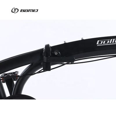 GOMID vouwfiets met SHIMANO TX30-7 versnellingshefboom en 20 inch vouw design fietsen versnellingscyclus