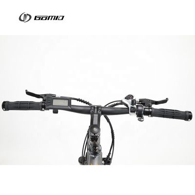 GOMID Электрический горный велосипед с Shimano 6 Speed Derailleur Легкий алюминиевый сплав рамы 40-50Km диапазон на мощность