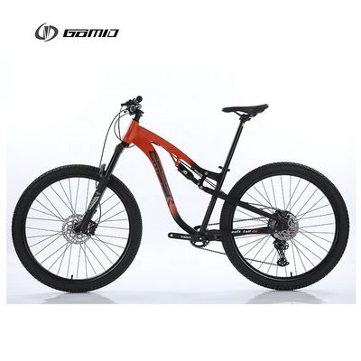 GOMID OEM полная подвеска складной горный велосипед с SHIMANO передач цикл через ось 29 &quot;Картон размер 150*19*80cm 17-18KG
