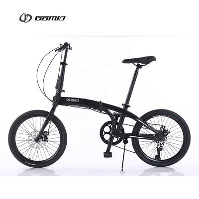 GOMID складной городской велосипед 20 дюймов с 7-скоростным SHIMANO Kit Gear Alloy Bisiklet Custom складной велосипед и дисковый тормоз