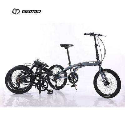 GOMID складной городской велосипед 20 дюймов с 7-скоростным SHIMANO Kit Gear Alloy Bisiklet Custom складной велосипед и дисковый тормоз