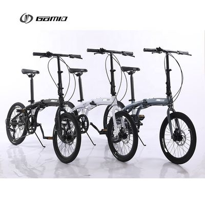 GOMID складной городской велосипед 20 дюймов с 7-скоростным SHIMANO Kit Gear Alloy Bisiklet Custom складной велосипед и дисковый тормоз