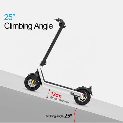 Электрический скутер Unisex X9 16,5Ah Аккумулятор 850w Мотор складной дизайн Чистая масса 20 кг/21 кг ЕС/США