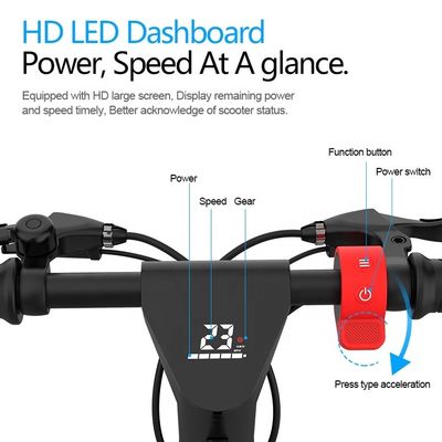X9 E-scooter Opvouwbare elektrische scooter 16.5Ah 850w 10 inch Long Range Motorcycle Charger DC42V/2A Waterdicht niveau IP54 EU US Warehouse