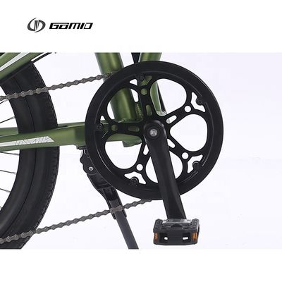 8 скорости GOMID SHIMANO Kit Gear Cycle Алюминиевый сплав складной городской велосипед с индивидуальным складной конструкцией и гидравлическим дисковым тормозом