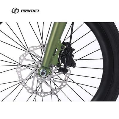 8 скорости GOMID SHIMANO Kit Gear Cycle Алюминиевый сплав складной городской велосипед с индивидуальным складной конструкцией и гидравлическим дисковым тормозом