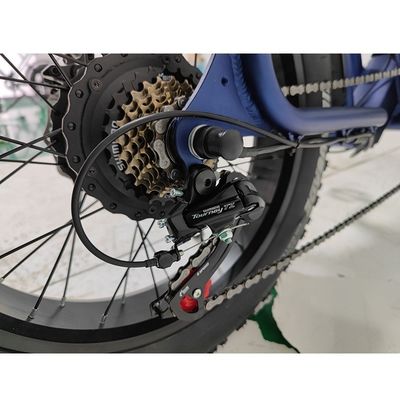500w 48v Vorderlicht Elektrofahrrad Fettreifen Ebike Offroad Vollfederung Retro Fettrad