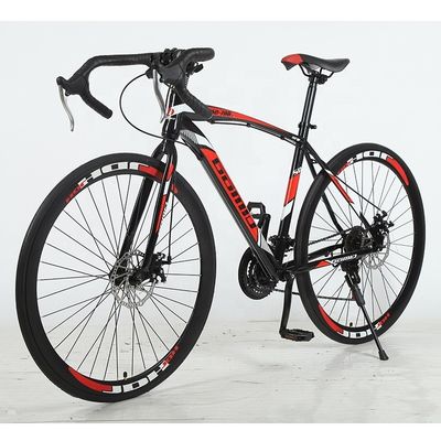 OEM/ODM Akzeptiert 16kg Roadbike mit Stahl-Kohlenstoffrahmen 26'' Fahrrad Mountainbike 700C Roadbike