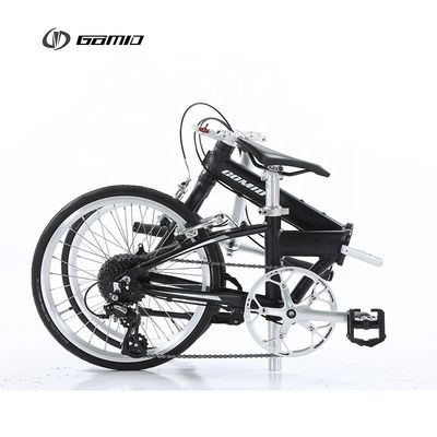 GOMID Custom Foldable City Bike Aluminium Alloy Bisiklet V Brake Велосипеды с комплектом передач SHIMANO и шинами SCHWALBE
