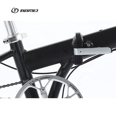 GOMID Custom Foldable City Bike Aluminium Alloy Bisiklet V Brake Велосипеды с комплектом передач SHIMANO и шинами SCHWALBE