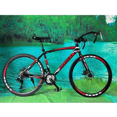 Flachstraßen Gelegenheit Rennrad Aluminiumlegierung Straßenrad Hydraulische Scheibenbremse Roadbike für Mann 700c Road Bike