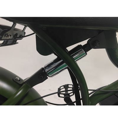 31-60km Elektrofahrrad Vollfederung Retro Vintage E-Bikes mit 500w 48v Fettreifen