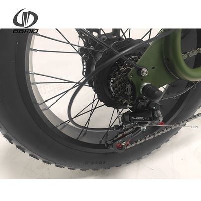 31-60km Elektrofahrrad Vollfederung Retro Vintage E-Bikes mit 500w 48v Fettreifen