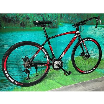Flachstraßen Gelegenheit Rennrad Aluminiumlegierung Straßenrad Hydraulische Scheibenbremse Roadbike für Mann 700c Road Bike