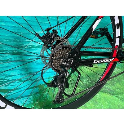 Flachstraßen Gelegenheit Rennrad Aluminiumlegierung Straßenrad Hydraulische Scheibenbremse Roadbike für Mann 700c Road Bike