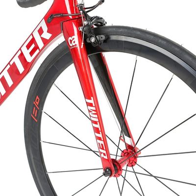 RETROSPEC 2 Geschwindigkeit Front Derailleur Road Bike Carbonfaserrahmen Rennrad 700c für Männer 22 Geschwindigkeit Bruttogewicht 14KG