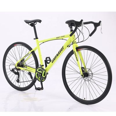 Anpassung Straßenrad mit Aluminiumlegierung Rahmen und Scheibenbremssystem 700C Mountainbike