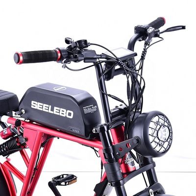 Elektrofahrrad GOMID 750W 48V 20 Zoll E Bike Mountain Fat Tire Ebike mit Hochleistungsmotor