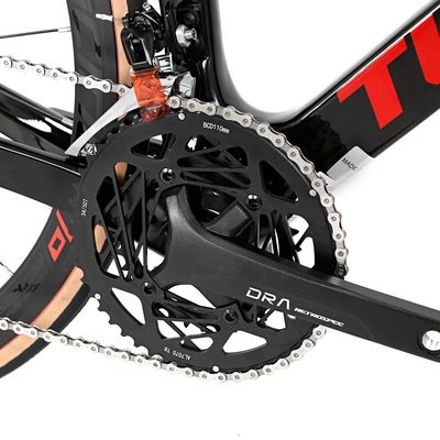 INNOVA-PRO 700c 25c Carbon Road Bike mit Shimano Groupset Carbon Fiber Rahmen und 22 Geschwindigkeit für Männer Lastkapazität 120kg