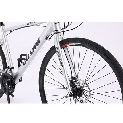 Personnalisation de vélo de route pour 700C Cycle Vélo de montagne Vélo de vélo Cadre en alliage d'aluminium et capacité de charge élevée de 150 kg