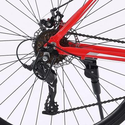 Cadre en alliage d'aluminium rouge/blanc/noir Vélo de route personnalisé pour hommes Vélo de course Vélo de course 700c Vélo de route
