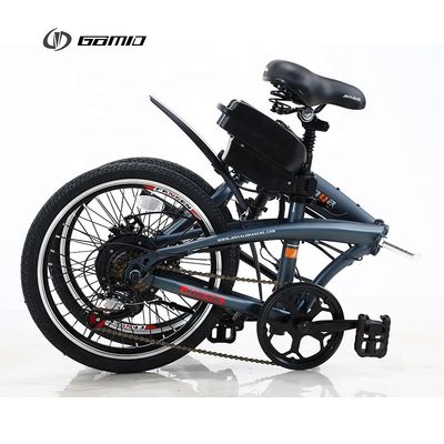 Elektrische vouwfiets met Infix LCD-scherm voor GOMID City Bicycle Hub Motors Vouwbare E-fiets