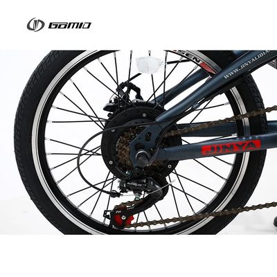 Elektrische vouwfiets met Infix LCD-scherm voor GOMID City Bicycle Hub Motors Vouwbare E-fiets
