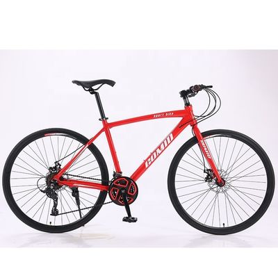 Aluminiumlegierungsrahmen 700C Straßenrad B2B Anpassung Rennrad Stadtrad mit Karton Größe 135*19*72cm