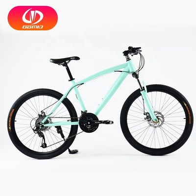 Klappbares 26&quot; MTB Mountainbike 21 Geschwindigkeit Aluminiumrahmen Doppelscheibenbremse Reines Farbrad