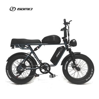 Hinterhub Motor GOMID Elektrofahrrad 1000W erschwinglich und stilvoll Vollfederung E-Bike mit hoher Kapazität Lithium-Batterie