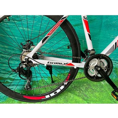 Hydraulische Scheibenbremse Fahrrad 700c Fahrrad für Erwachsene Mann Aluminiumlegierung Felg Material und Cavel schief Steuerung