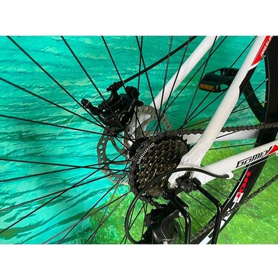 Hydraulische Scheibenbremse Fahrrad 700c Fahrrad für Erwachsene Mann Aluminiumlegierung Felg Material und Cavel schief Steuerung
