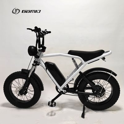 Elektrisches City Bike 500w 48v Fettreifen Ebike Mtb E-Bike Vollfederung Offroad Motorrad