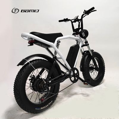 Elektrisches City Bike 500w 48v Fettreifen Ebike Mtb E-Bike Vollfederung Offroad Motorrad
