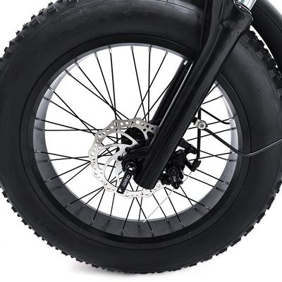 Elektrisches City Bike 500w 48v Fettreifen Ebike Mtb E-Bike Vollfederung Offroad Motorrad