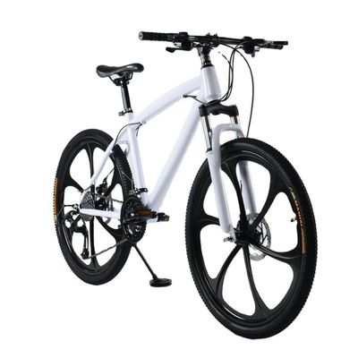 Normaler Pedal Doppelscheibenbremse Kohlenstoffstahlrahmen 21 Geschwindigkeit Reine Farbe Mtb Mountainbikes Fahrrad