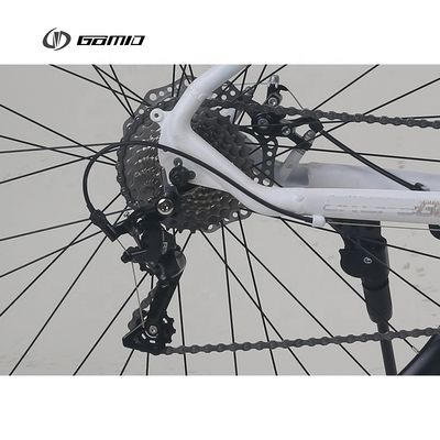 GOMID Simuliertes Kohlenstofffaserrahmen Aluminiumlegierung Roadbike für Mann 700c Scheibenbremse angepasstes Roadbike