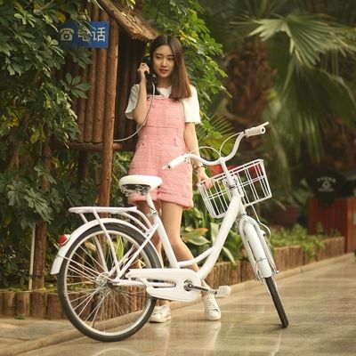 OEM ODM Dames Fiets Met Basket City 20 24 26 Inches Vrouwen Fiets City Bike