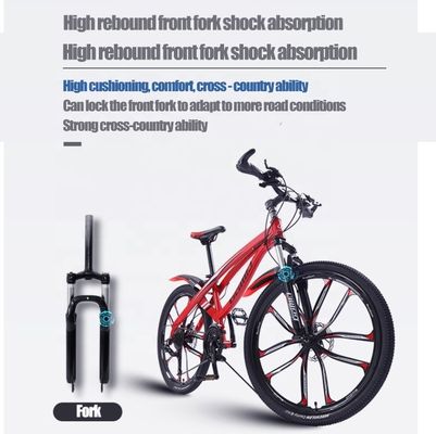 GOMID Carbon Steel Frame Man Vrouwen Kind Mode Op maat gemaakt OEM 20 24 26 inch Bisiklet Mountain Bike Gear Kit Fiets