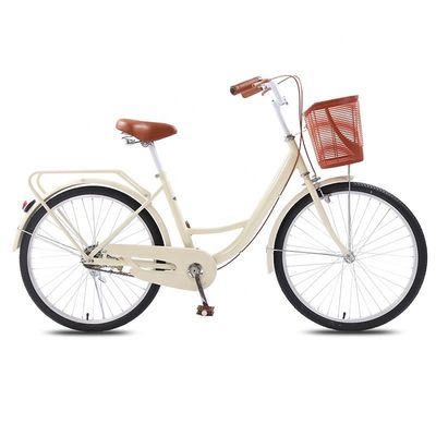 Zachte kleur Matching Handlebar Grip City Bike Voor vrouwen Retro Fresh Style