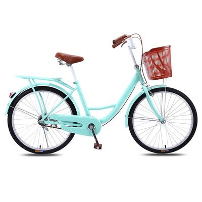 Zachte kleur Matching Handlebar Grip City Bike Voor vrouwen Retro Fresh Style